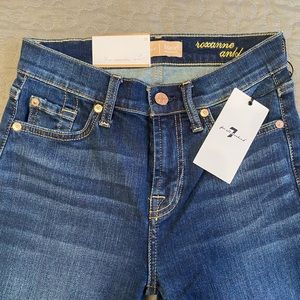 Authentic 7 For all mankind women Roxanne ankle  jeans size 26